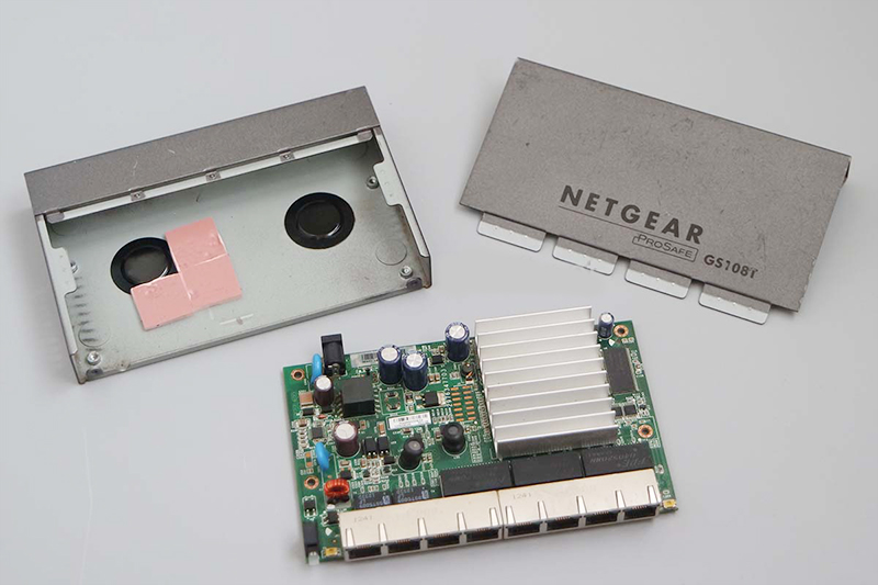 导热硅胶片在网络交换机的应用